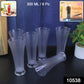 Supermom Plastic Faluda Matt Glass Set (300ml  6 Pc)