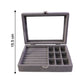 Velvet jewellery organizer full view India