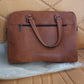Premium Faux Leather Multipurpose Messenger Briefcase With Shoulder Strap (1 Pc)