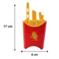 French Fries Shape Ice Popsicle Mould Set Reusable Kulfi Ice Cream Maker (3 Mold)