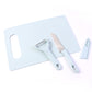 3 In 1 Kitchen Knife  Chopping Board Set (1 Set)