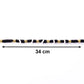 Handmade Black Bracelet Rakhi With White Beads (1 Pc)