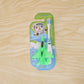 Kids Toothbrush and  Airplane Keychain Toy Set