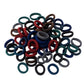 Small Hairbands Bands Hair Rubber Bands (Pack of 100 / Multicolour)