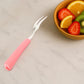 Premium Stainless Steel Fruit Fork Set  10 Pieces With Soft Non-slip Handle