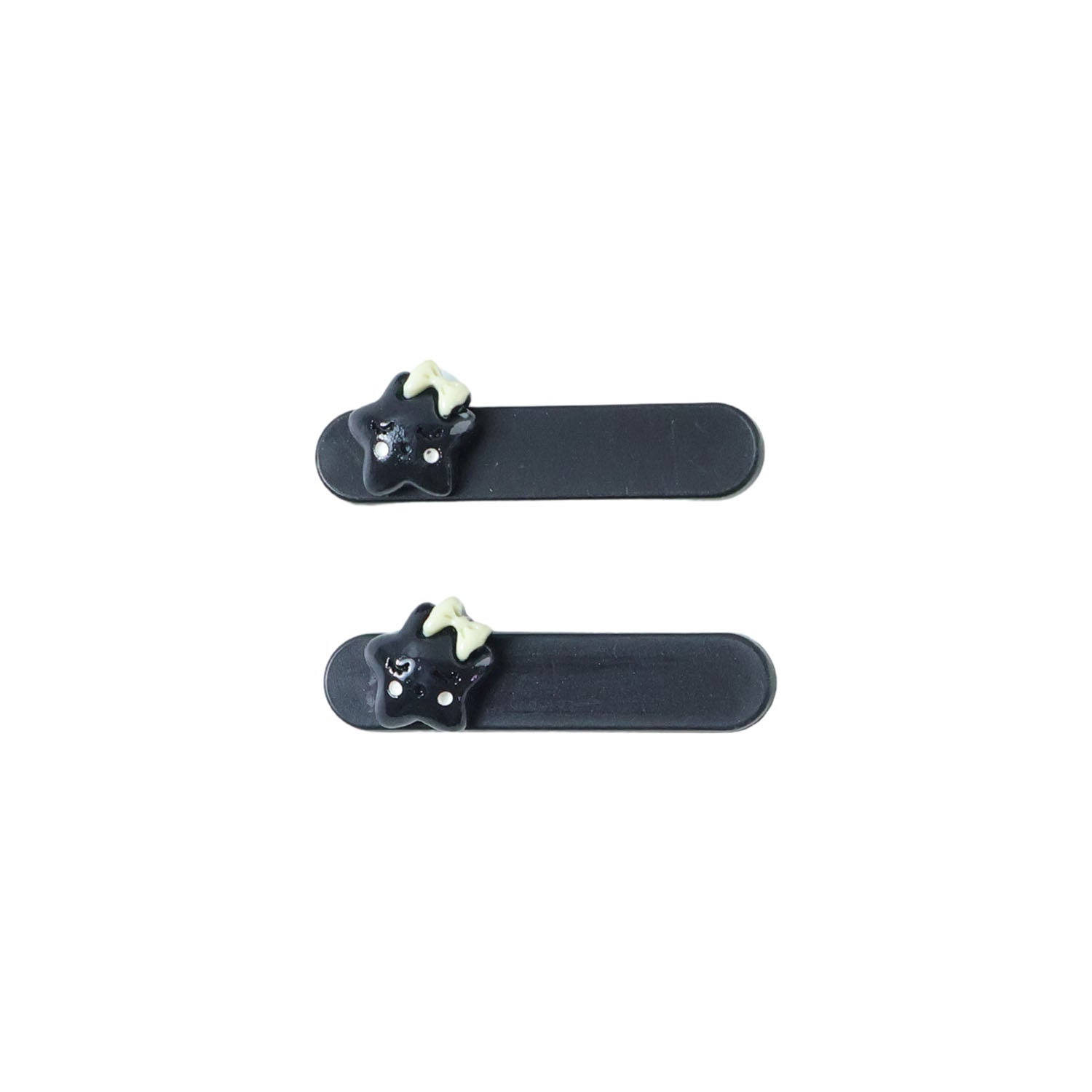 Cute Cat Design Premium Matte Finish Hair Clips (4 Pc)