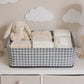 Foldable Cloth Organizer Basket Fabric Storage Box For Clothes Toys (1 Pc)