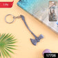 Premium Metal Axe Keychain (1 Pc)