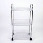 3 Layer Multipurpose Storage Trolley With Wheels