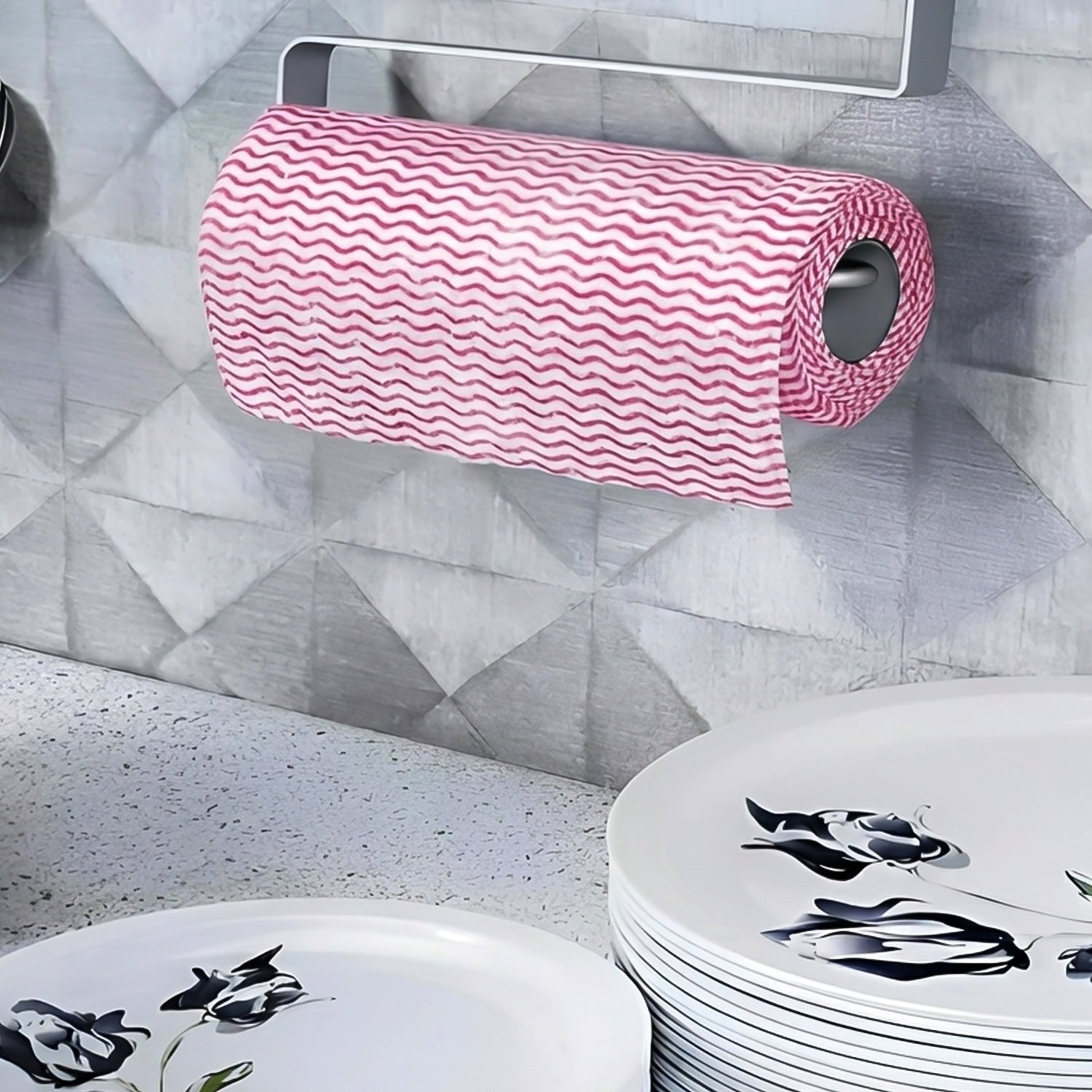 Multipurpose Reusable Kitchen Cleaning Cloth Multi Pulls Roll (1 Roll)