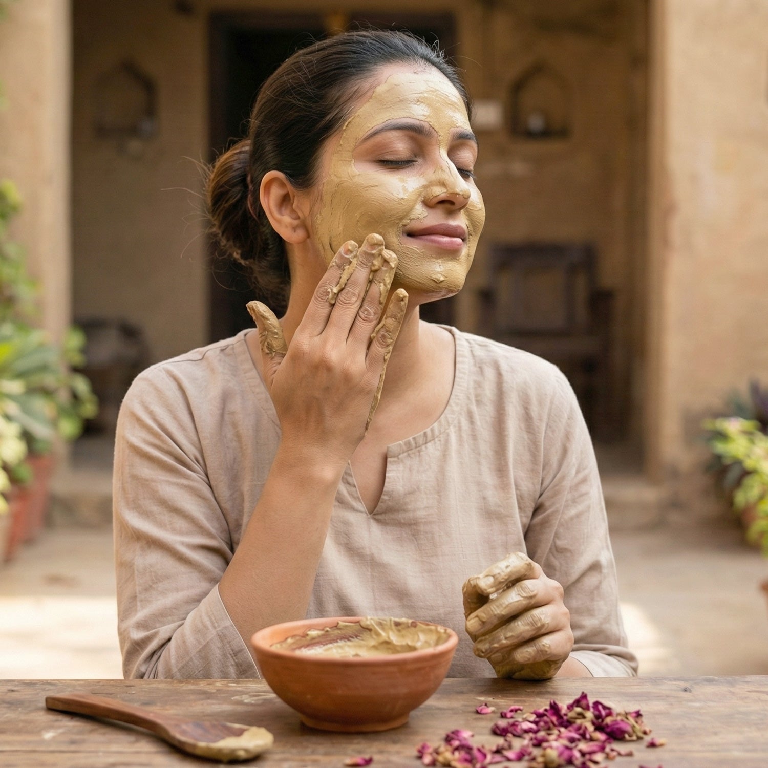 Herbal Multani Mitti And Sandal Face Pack  80 Gm
