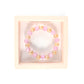 Elegant Dual-tone Crystal Beaded Stretch Bracelet (1 Pc)