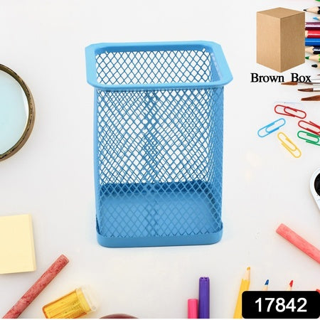 Pen Holder For Desk Metal Mesh Pencil Holder (1 Pc)