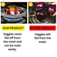 7119 Steel Roaster Grill Jali For Papad Tandoor  Chapati Roast Use ( 1 Pc )