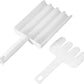 5913a Small Multifunction Fritters Maker - Creative Fritters Scoop Multi-function Ball Maker  Portable Maker For Making Cake Balls Ice Cream Spoon Doughnut Hand Cutting Scoop(2pc Set)