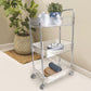 Apex Sapphire 3-layer Multipurpose Storage Trolley With Wheels