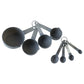 Plastic Measuring Cups And Spoons Set For Kitchen Baking Cooking (1 Set)