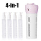 1384 4 In 1 Travel Dispenser Bottle Set Travel Refillable Cosmetic Containers Set