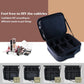 Black LED makeup organizer box full view India