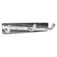 Stainless Steel Wall Mounted Coat 3 Hook Rack (14x3  1 Pc)