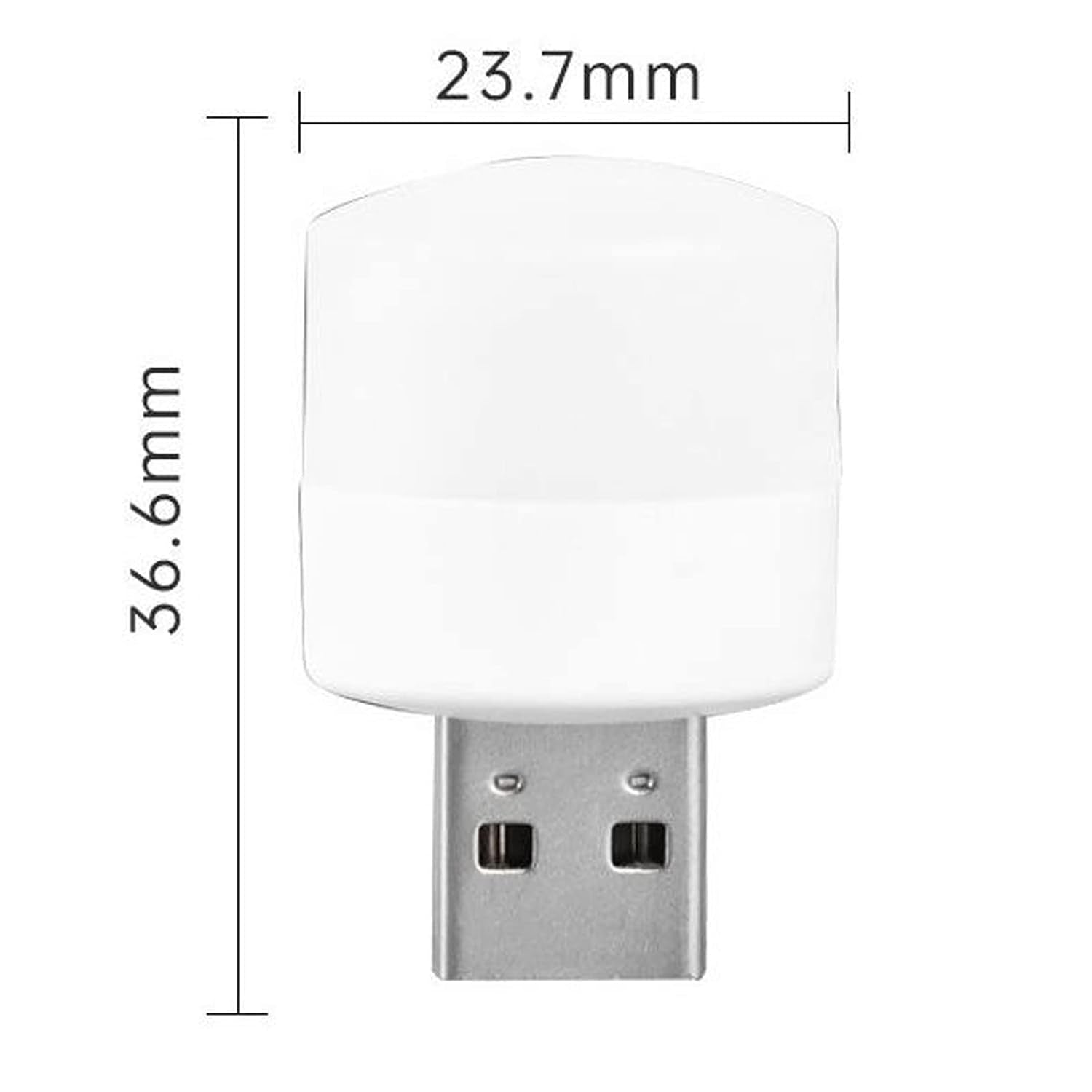 Yellow Usb Led Lamp Night Light Plug Small Led Nightlight  (1 Pc)