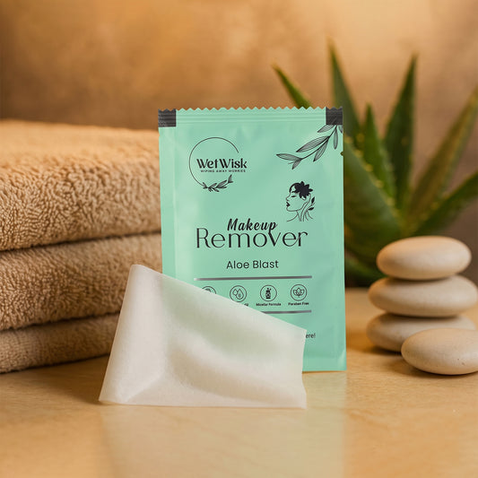 Makeup Remover Wet Wipes Facial Cleansing Wipes (1 Pc)