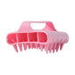 Scalp Massager Shampoo Brush Soft Silicone Hair Washing Comb With Handle