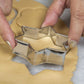 0813 Cookie Cutter Stainless Steel Cookie Cutter With Shape Heart Round Star And Flower (12 Pieces)