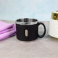 Apex Premium Stainless Steel Double Wall Coffee Mug Gift Set (6 Pc  150 Ml)