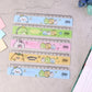 Premium Cute Cartoon Plastic Ruler Set For Kids (5 Pc)