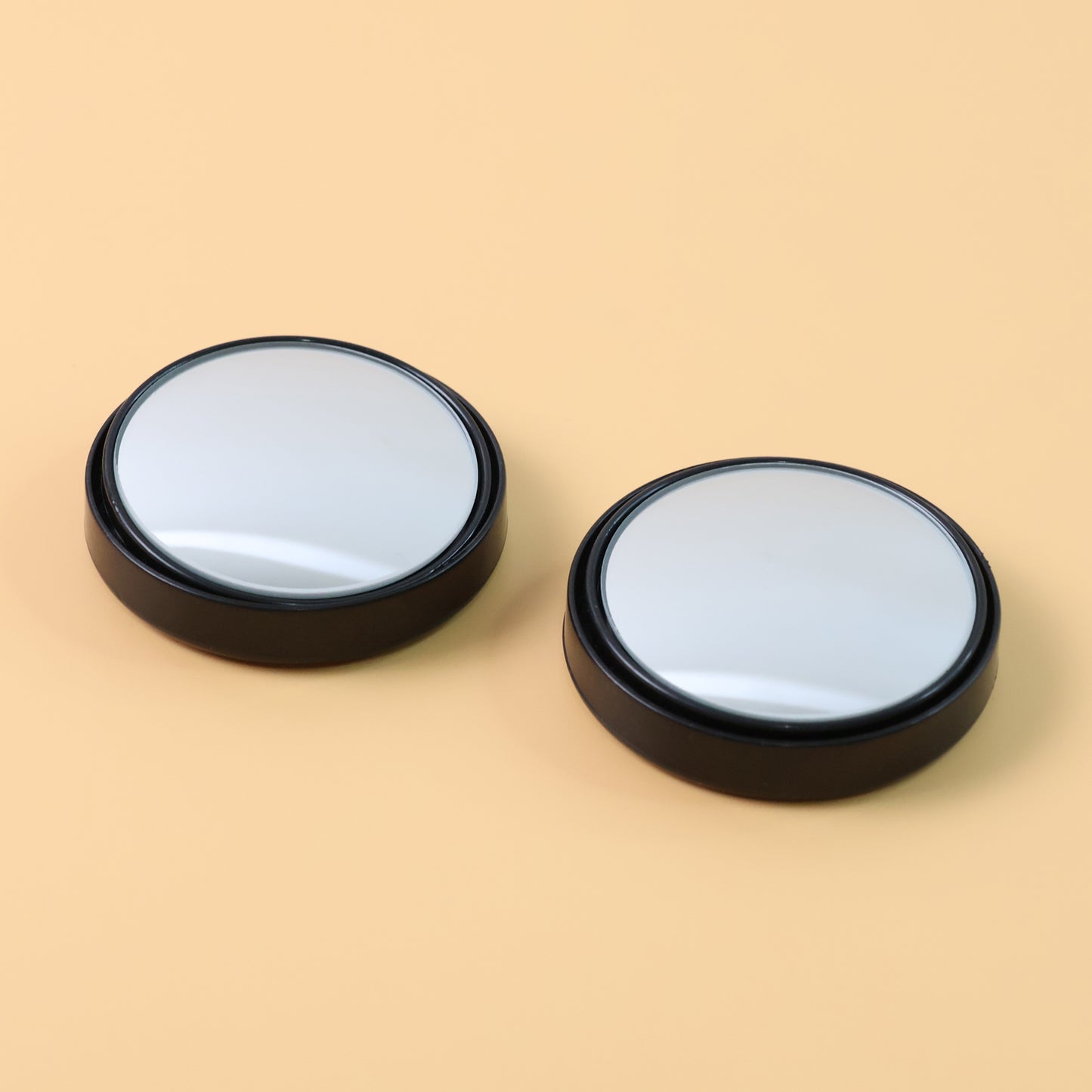 Car Blind Spot Side Mirror Black Frame - (2 Pc  Set)