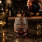 Printed Quote Drinking Glass Tumbler For Wine And Everyday Beverages (1 Pc)