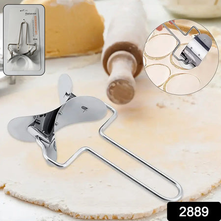 2889 Puri Cutter Stainless Steel Roller Machine For Baking Tools