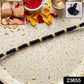 Handmade Black Thread Bracelet Rakhi With Gold Beads (1 Pc)