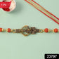 Mahakal Trishul Damru Rudraksha Rakhi Oxidized Pendant Rakhi For Brother (1 Pc)