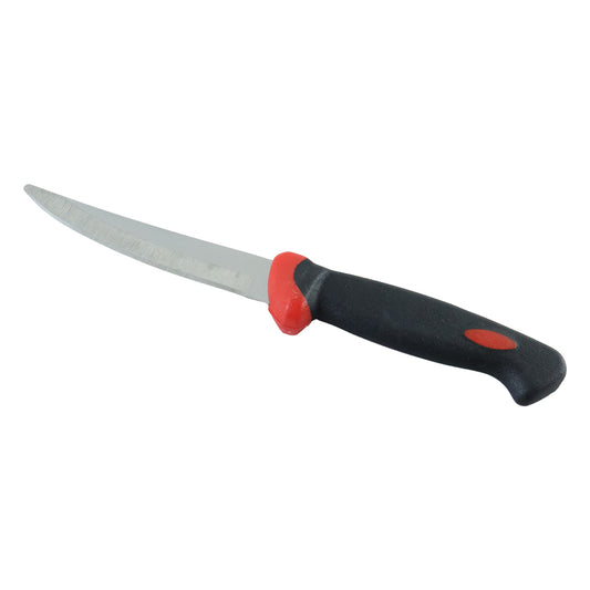 Stainless Steel Kitchen Utility Knife With Ergonomic Grip Handle (1 Pc)