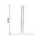Premium Stainless Steel Reusable Chopsticks (2 Pc)