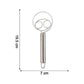 2-piece Stainless Steel Spiral Hand Whisk - (2 Pc  Set)