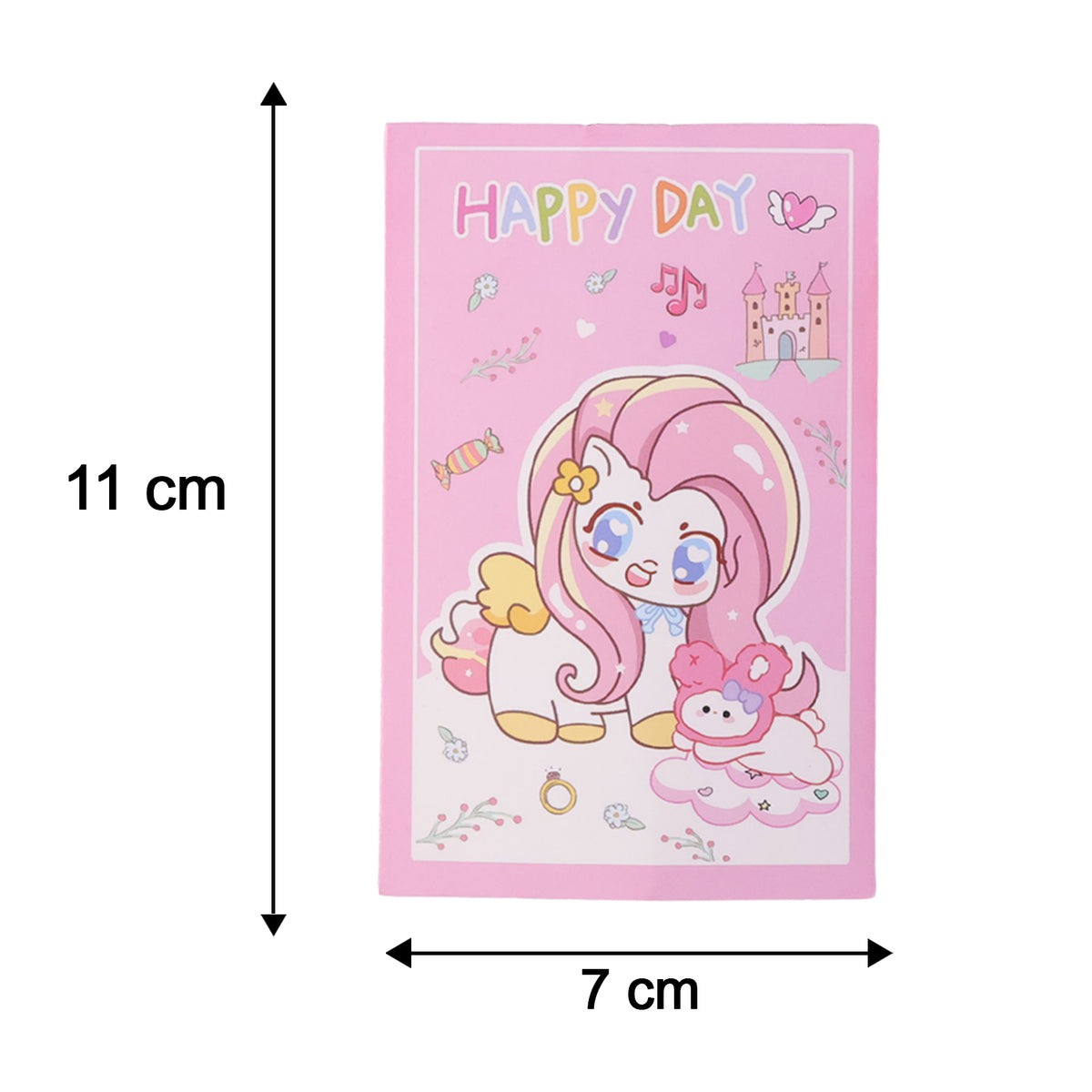 Cartoon Stationery Gift Set - Cute Unicorn Design
