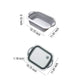0098b (Brown Box) Foldable Chopping Board Dish Rack Washing Bowl  Draining Basket 3in1 Multi-function