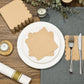 Disposable Scalloped Edge Tissue Napkins Set (120 Pc)