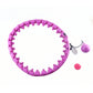 Smart Fitness Hula Hoop With Weighted Ball Detachable Waist Exerciser (1 Pc)