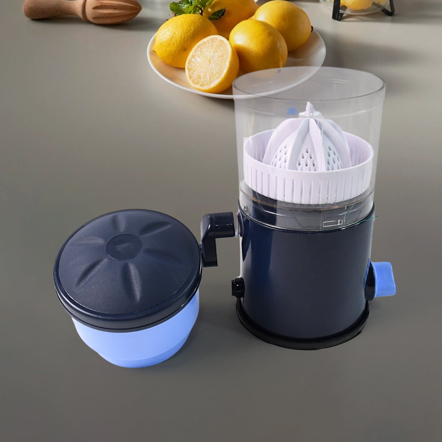 Ritu Hand Operated Compact Manual Juicer (Multicolor  1 Pc)
