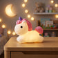 Unicorn Led Night Light Cute Silicone Bedside Lamp For Kids (1 Pc)