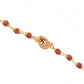 Swastik Rudraksha Bracelet Rakhi Cz Pendant Beaded Rakhi For Brother (1 Pc)