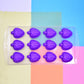 Silicone Mold Ice Cube Tray Creative Sweet Multi Type Ice Tray Buckets Ice Cube Trays Multi Fruit Shape Ice Tray (1 Pc)