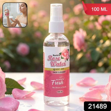 Rose Water Face Mist Spray 100 Ml