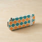 Stylish Multi-Color Geometric Printed Pencil Pouch (1 Pc)
