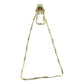 Gold-tone Designer Chain Necklace (1 Pc)