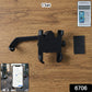 Mobile Phone Holder  View Mirror Mount Solid Metal Cradle for Bike and Phones